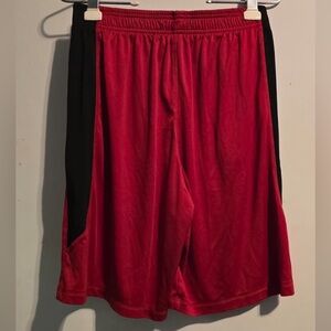 Red and Black Athletic Shorts